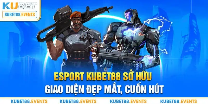 Esport Thabet sở hữu giao diện đẹp mắt, cuốn hút